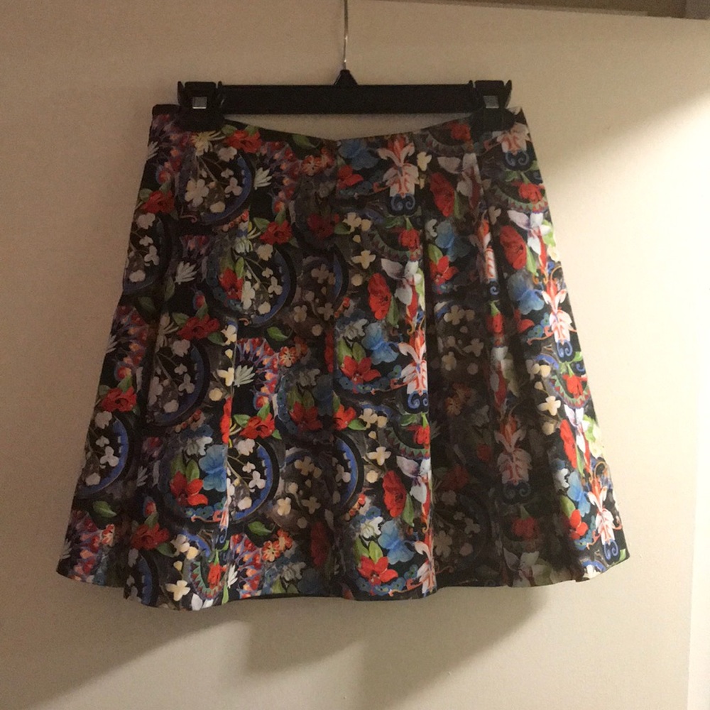 Alice and Olivia Floral Skirt